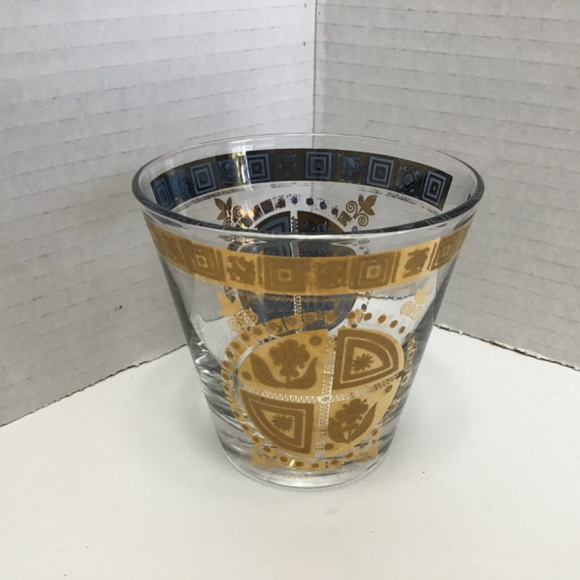 2 Vintage Culver Coronet mid century modern old fashioned tumbler glassware - Picture 8 of 14